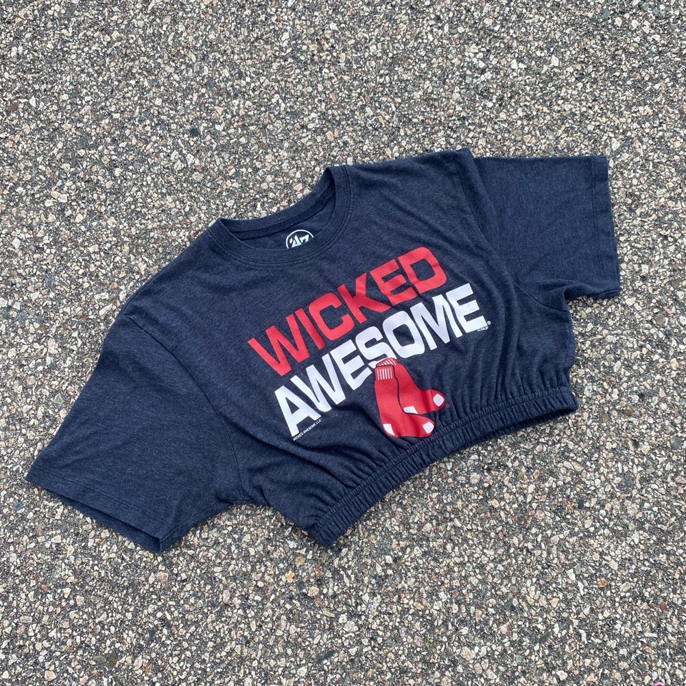 Red Sox Crop Top